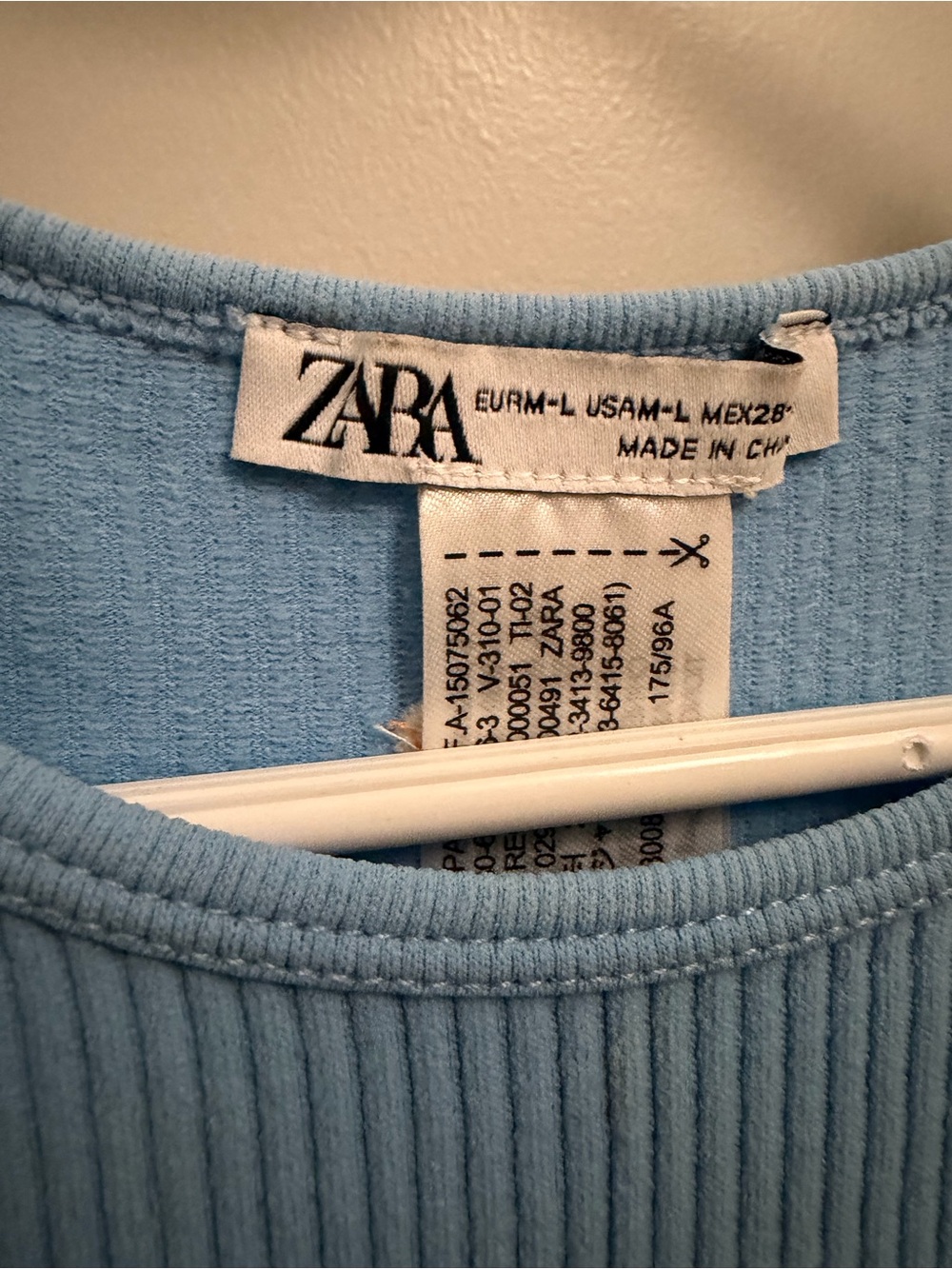 Zara Limitless Contour Embroidered Floral Ribbed Racerback Dress - Picture 4 of 7